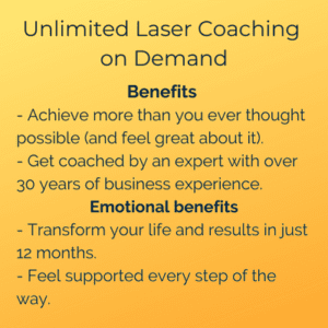 Unlimited Laser Coaching Special Offer